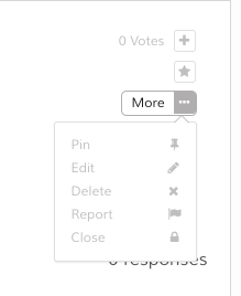 Discussion more options