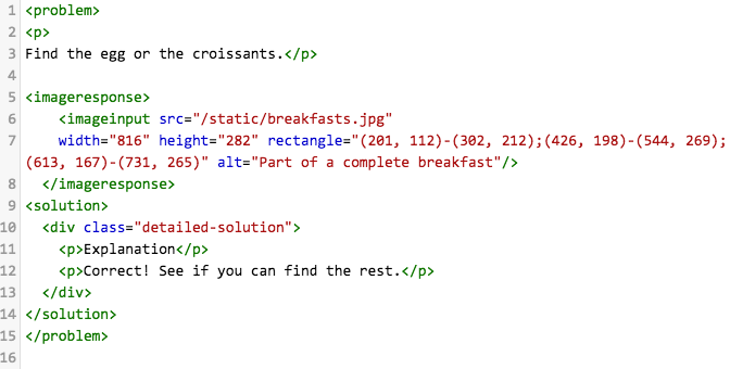 Finding Breakfast HTML